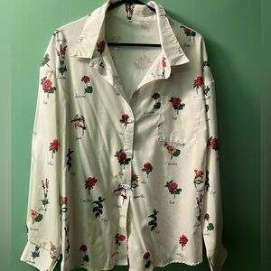 Floral print shirt